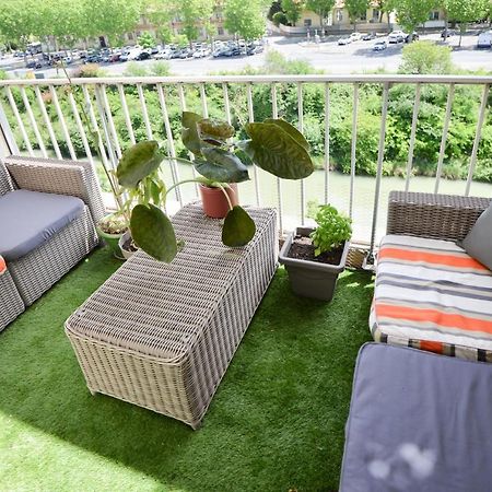 Balcon Sur Canal Apartment Carcassonne Bagian luar foto
